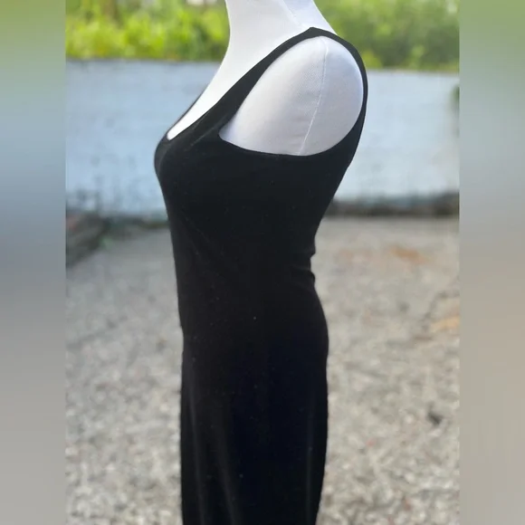 Vintage Guess 90s Black Maxi Dress - Picture 7 of 15